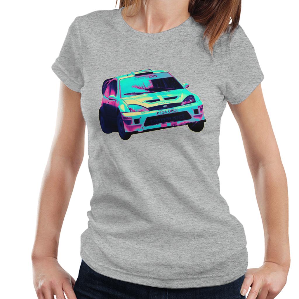 Motorsport Images Ford Focus RS WRC Turn Women's T-Shirt-ALL + EVERY