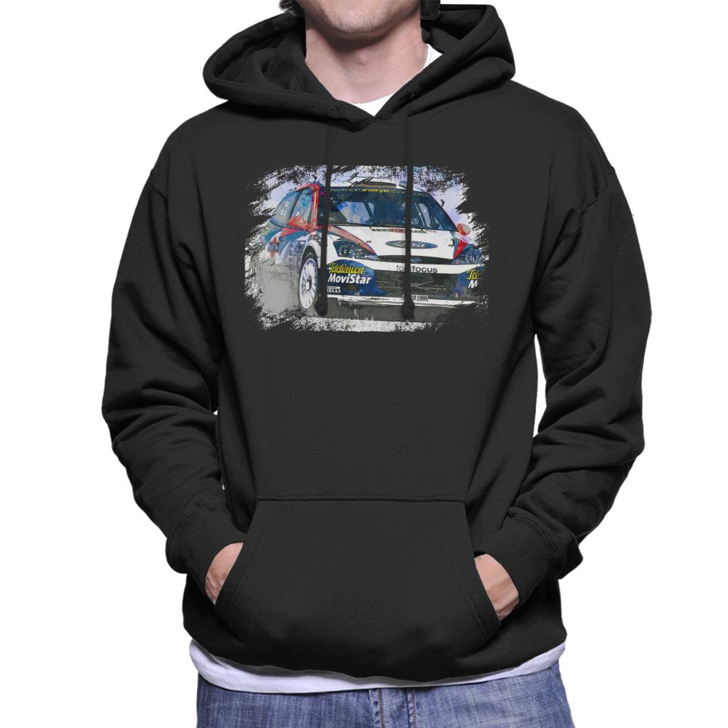 Motorsport Images WRC 2002 Ford Focus Men's Hooded Sweatshirt-ALL + EVERY