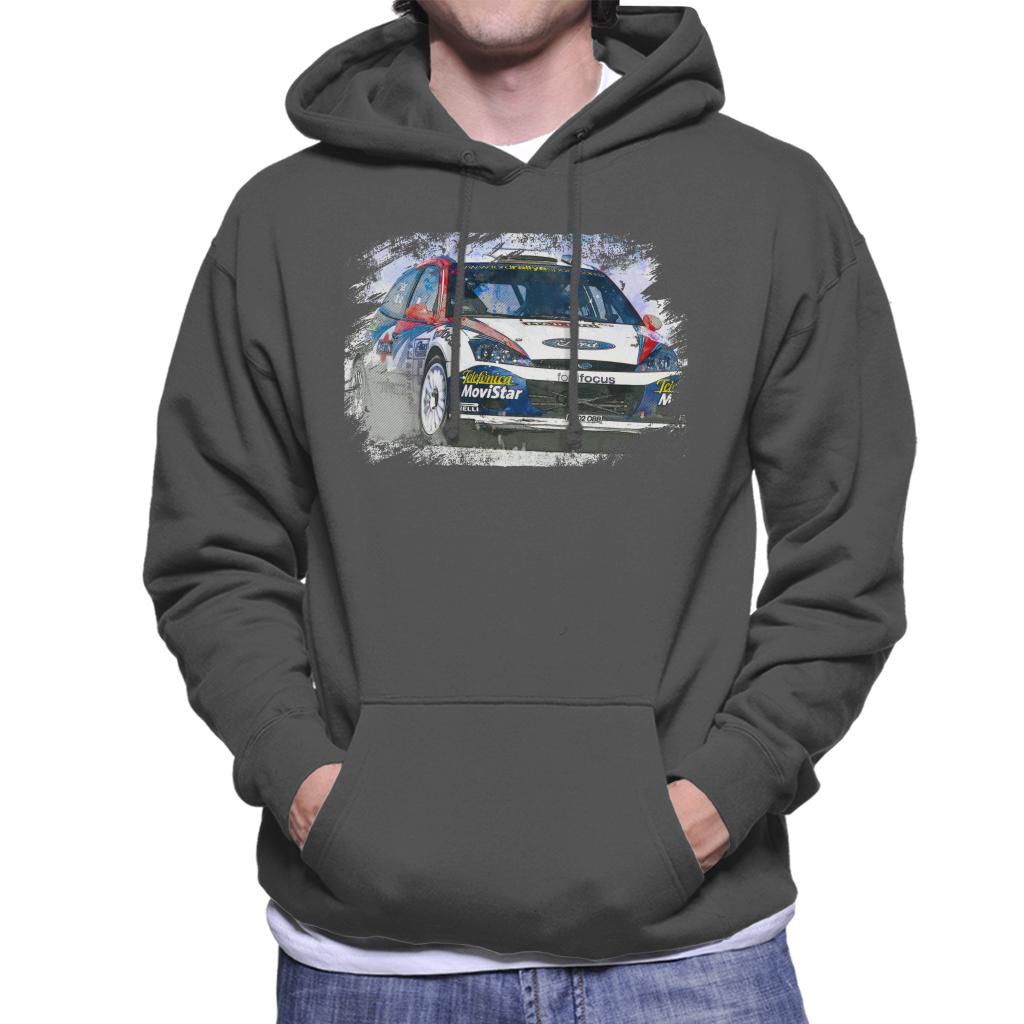 Motorsport Images WRC 2002 Ford Focus Men's Hooded Sweatshirt-ALL + EVERY