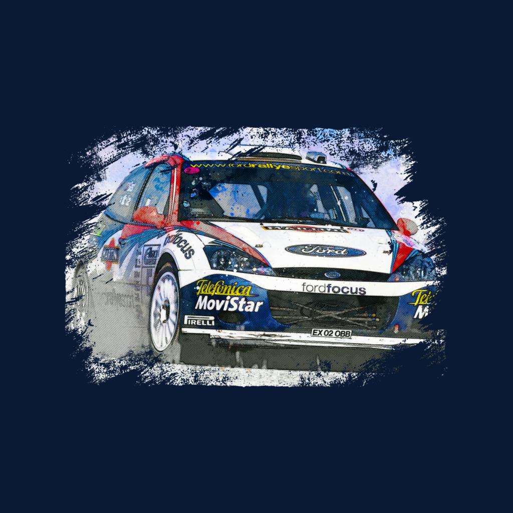 Motorsport Images WRC 2002 Ford Focus Women's T-Shirt-ALL + EVERY