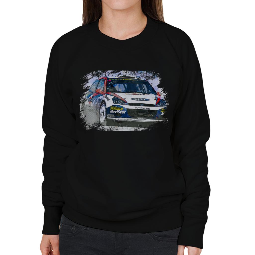 Motorsport Images WRC 2002 Ford Focus Women's Sweatshirt-ALL + EVERY