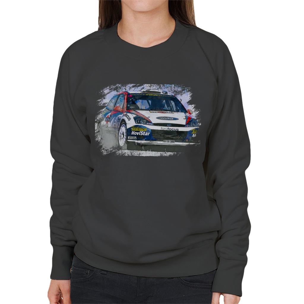 Motorsport Images WRC 2002 Ford Focus Women's Sweatshirt-ALL + EVERY