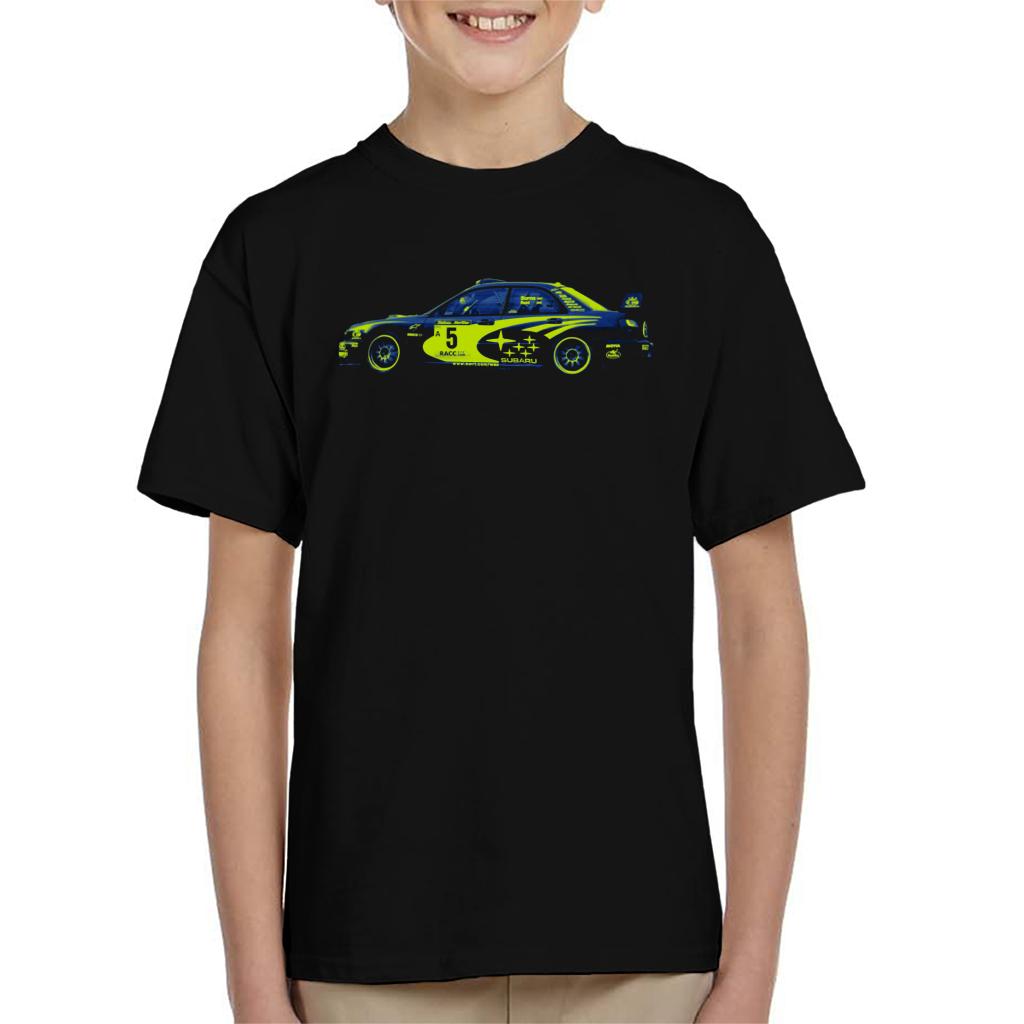 Motorsport Images Richard Burns Subaru Impreza WRC Kids T-Shirt-ALL + EVERY