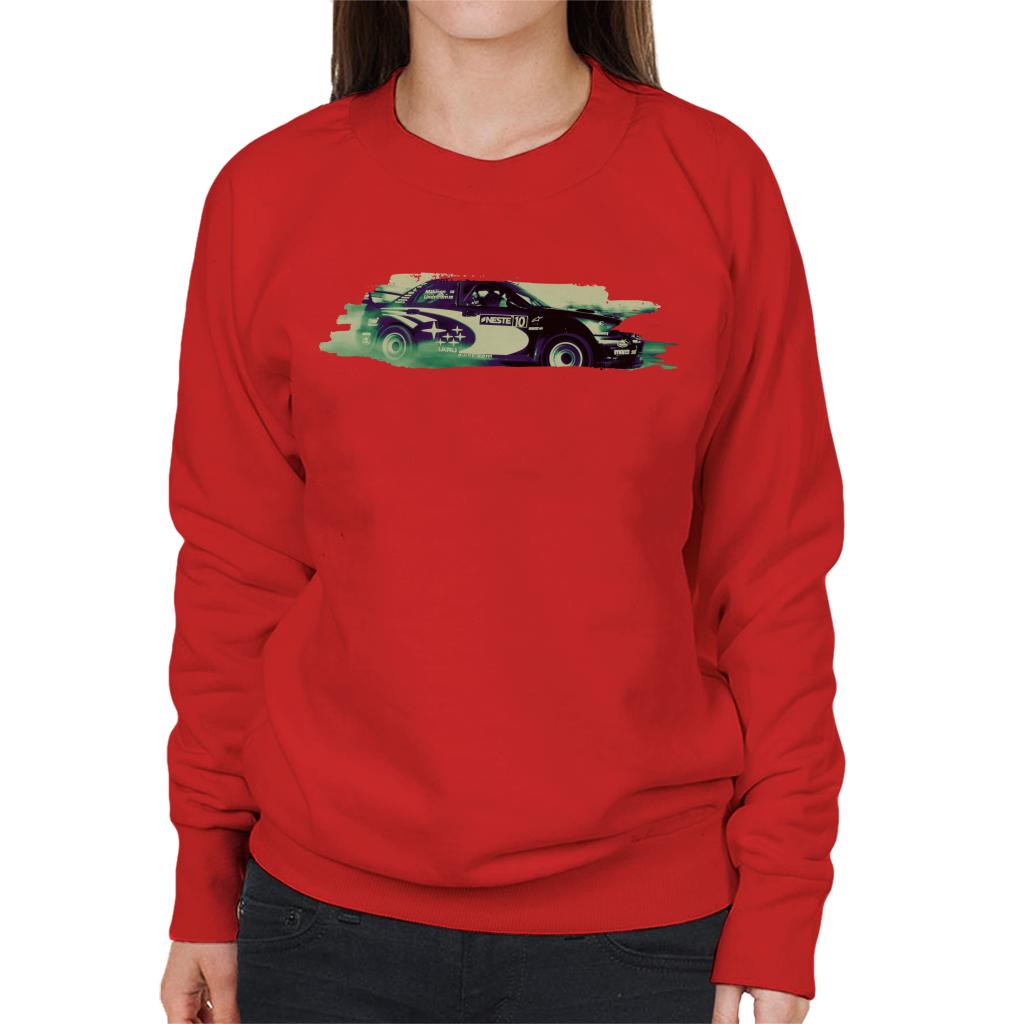 Motorsport Images Subaru Impreza WRC Drift Women's Sweatshirt-ALL + EVERY