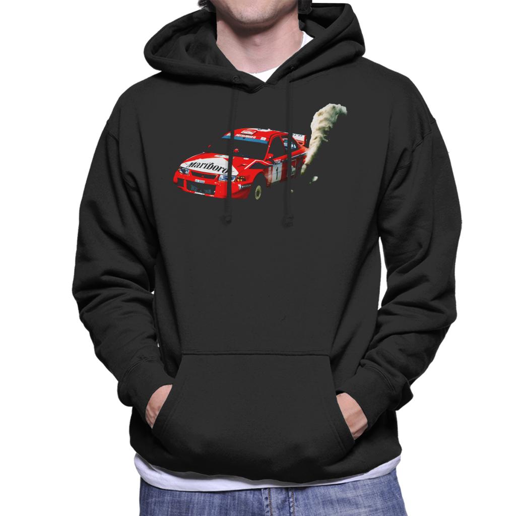 Motorsport Images Mitsubishi Lancer Evo VI Men's Hooded Sweatshirt-ALL + EVERY