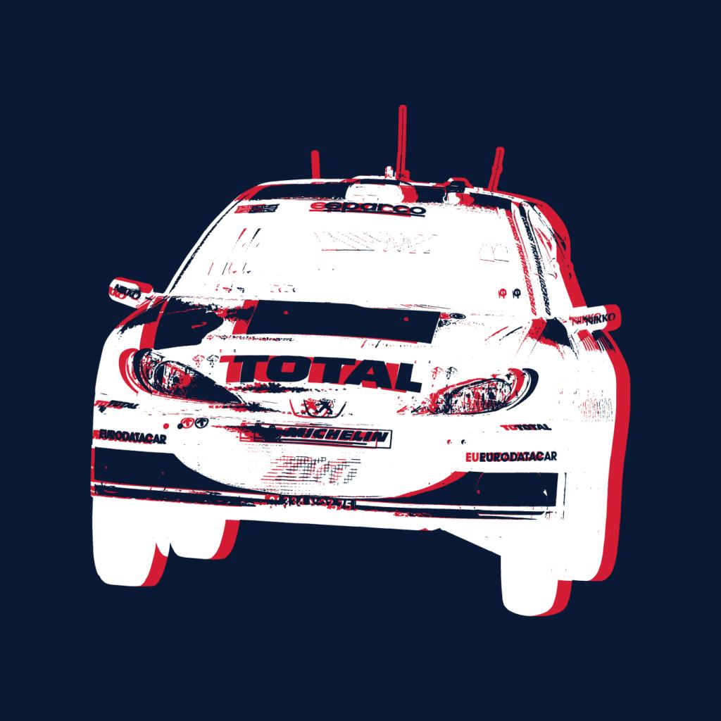 Motorsport Images Peugeot 206 WRC Mid Air Women's T-Shirt-ALL + EVERY