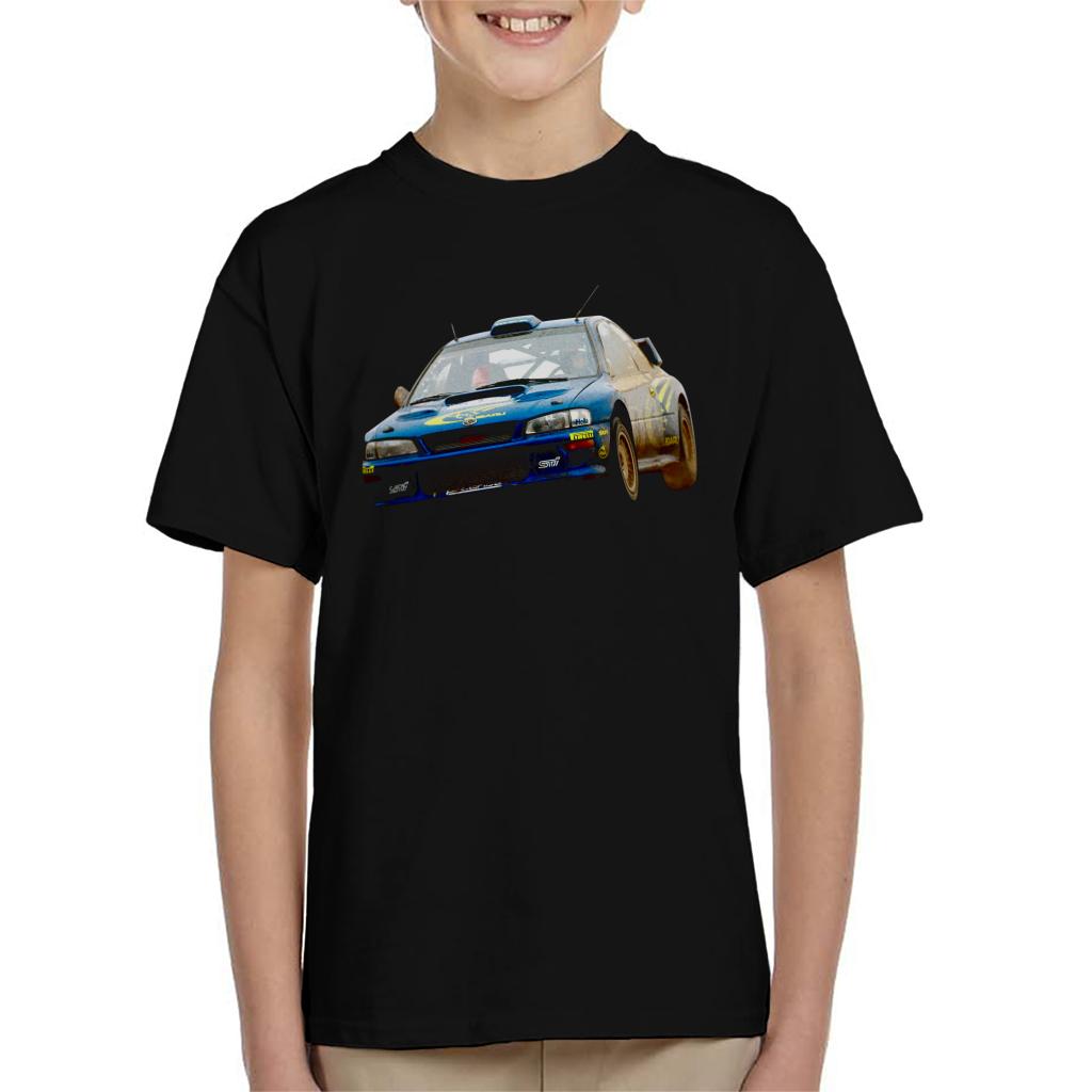 Motorsport Images Subaru Impreza Richard Burns Kids T-Shirt-ALL + EVERY