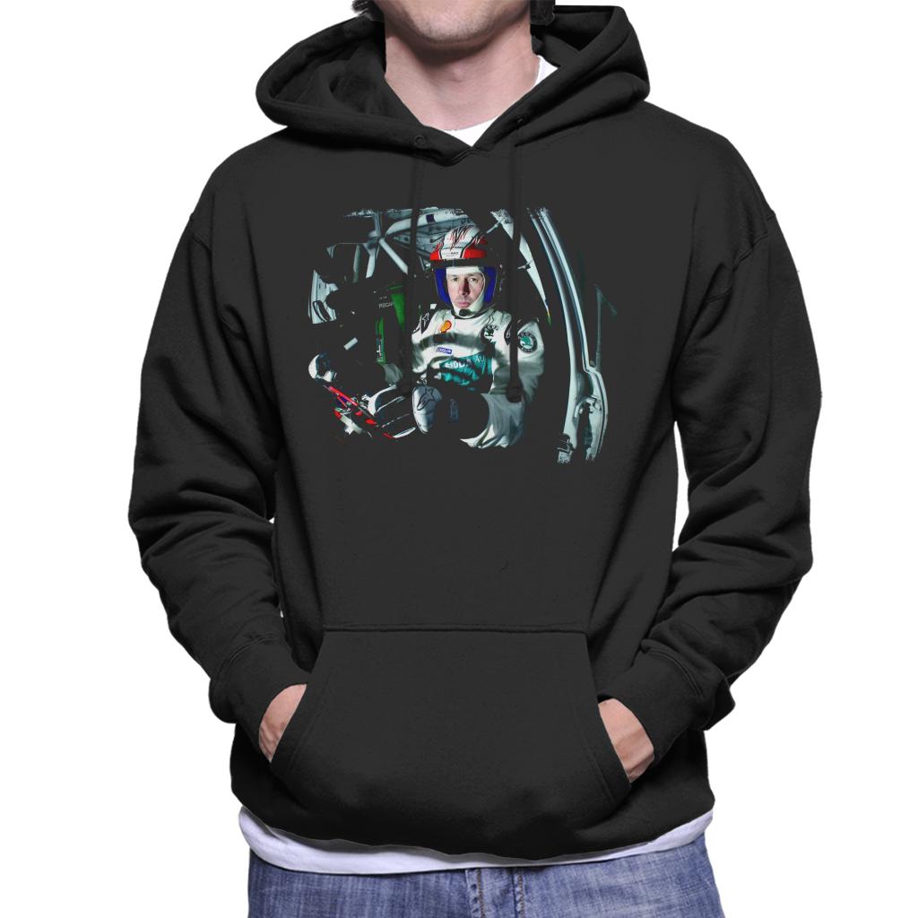 Motorsport Images Colin McRae In Drivers Seat Men's Hooded Sweatshirt-ALL + EVERY