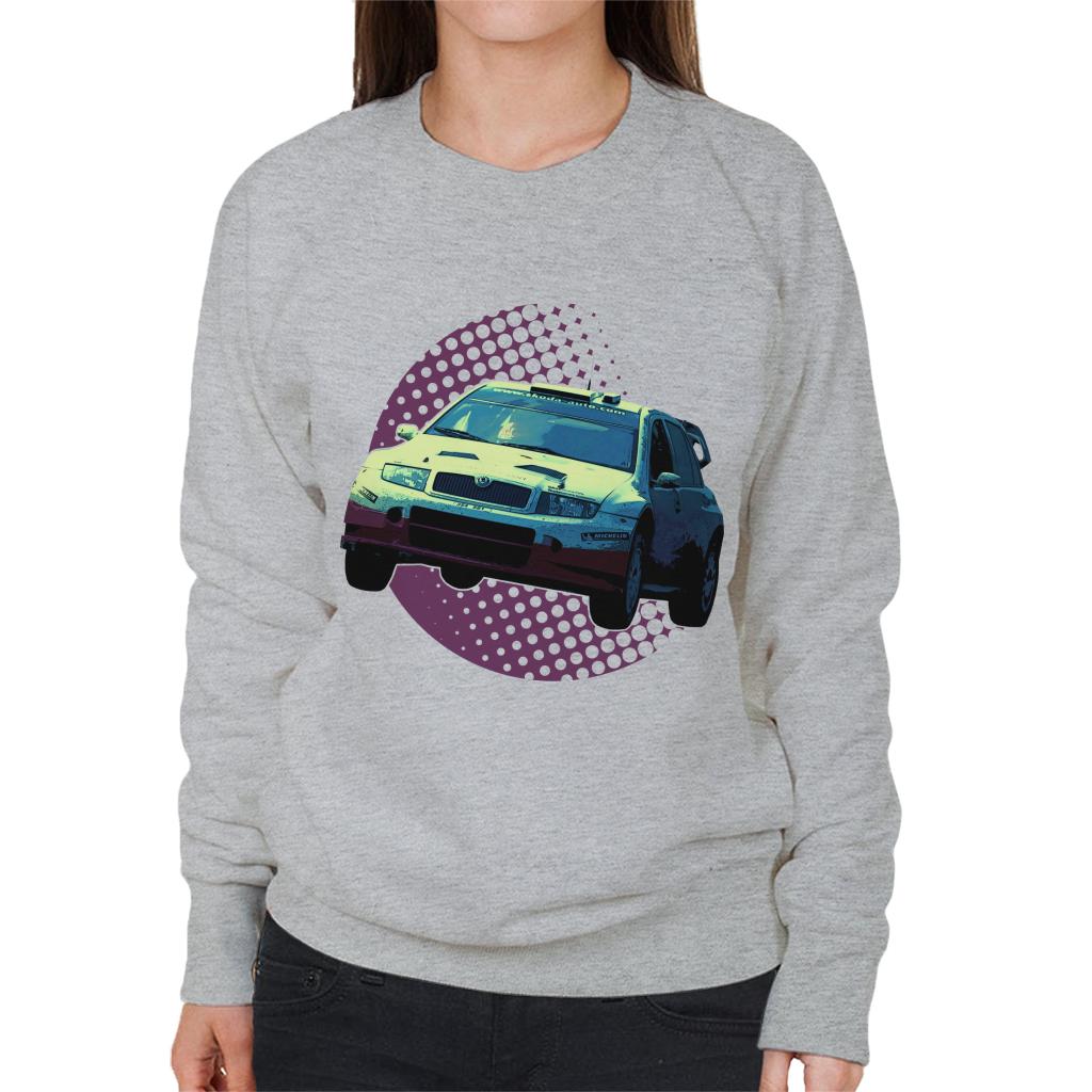 Motorsport Images Skoda Fabia WRC 05 Women's Sweatshirt-ALL + EVERY