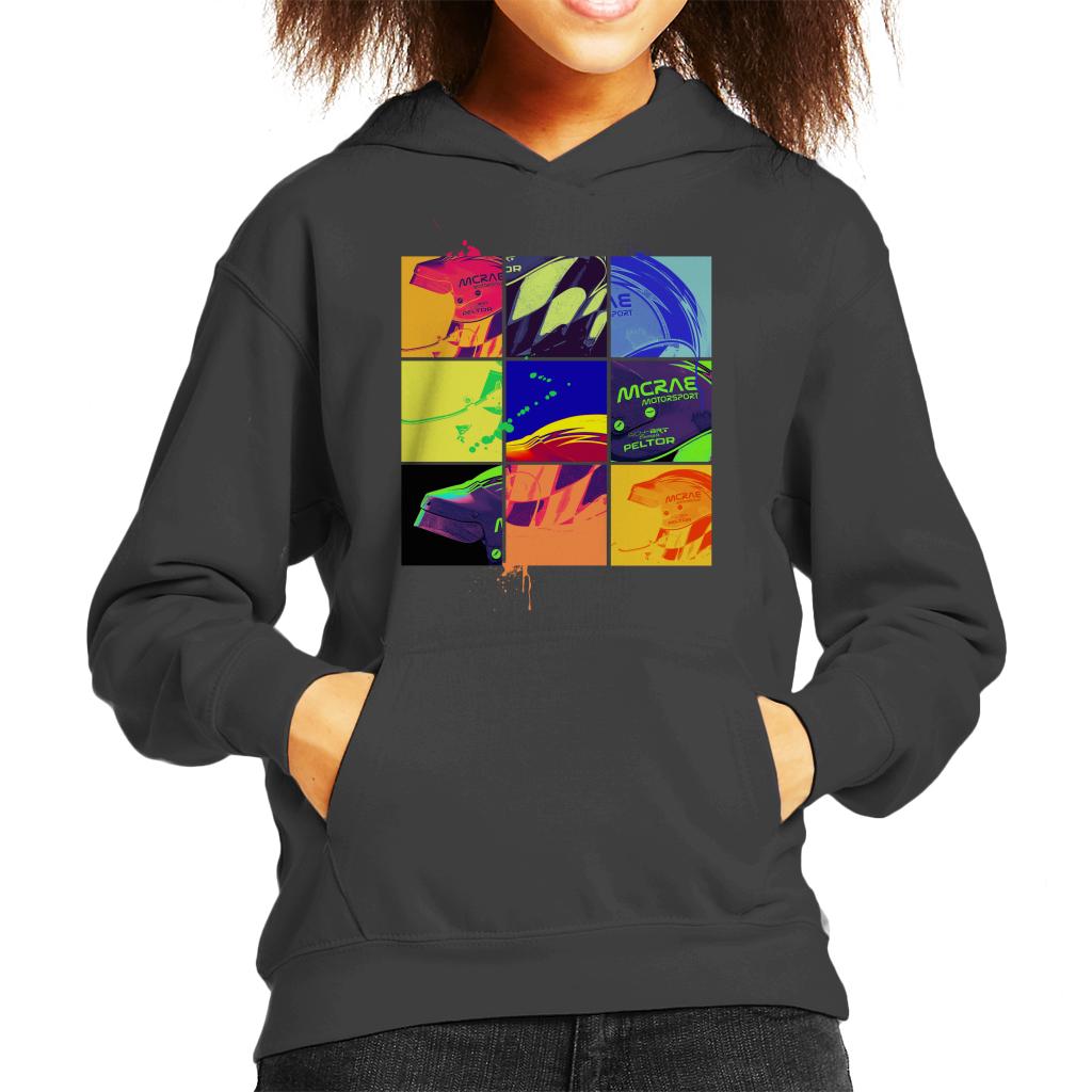 Motorsport Images Pop Art Helmet Kids Hooded Sweatshirt-ALL + EVERY