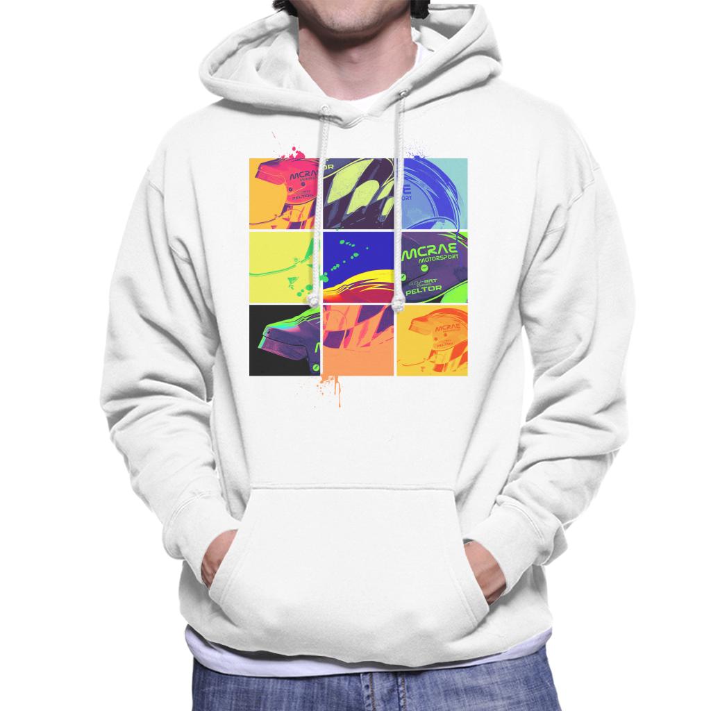 Motorsport Images Pop Art Helmet Men's Hooded Sweatshirt-ALL + EVERY