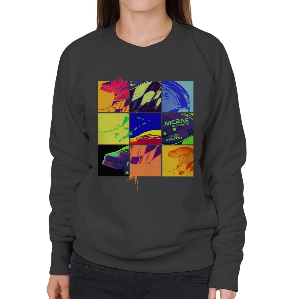 Motorsport Images Pop Art Helmet Women's Sweatshirt-ALL + EVERY