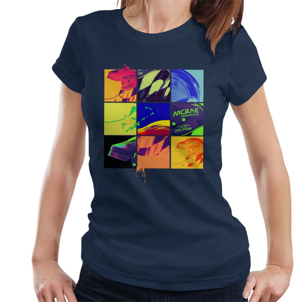 Motorsport Images Pop Art Helmet Women's T-Shirt-ALL + EVERY