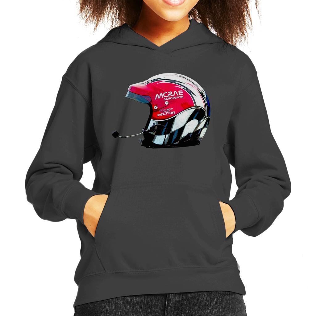 Motorsport Images McRae Helmet WRC Kids Hooded Sweatshirt-ALL + EVERY