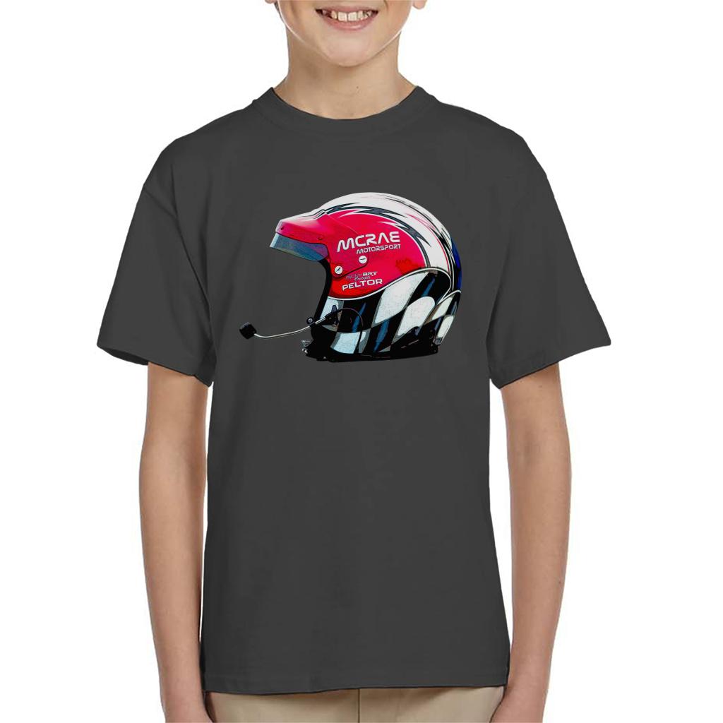 Motorsport Images McRae Helmet WRC Kids T-Shirt-ALL + EVERY