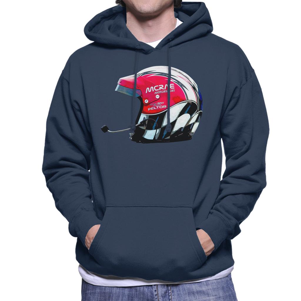 Motorsport Images McRae Helmet WRC Men's Hooded Sweatshirt-ALL + EVERY