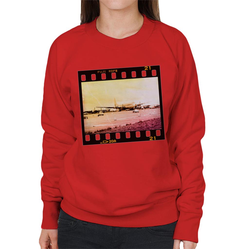 Motorsport Images McQueen And Avent Pass Aircraft Women's Sweatshirt-ALL + EVERY