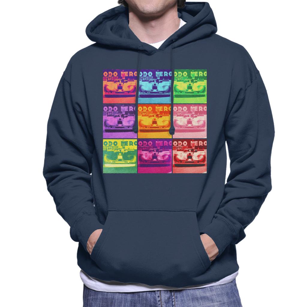 Motorsport Images Porsche 908 02 Pop Art Men's Hooded Sweatshirt-ALL + EVERY