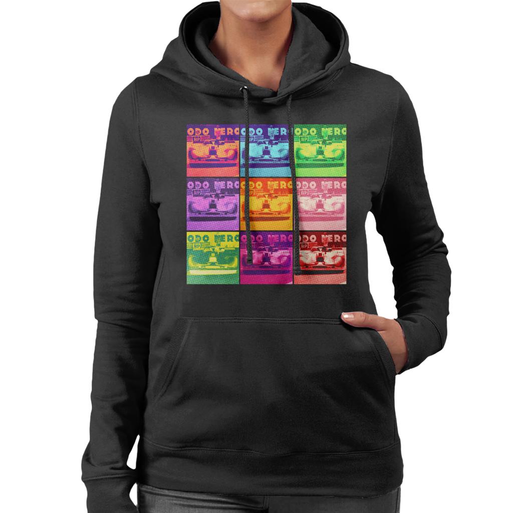 Motorsport Images Porsche 908 02 Pop Art Women's Hooded Sweatshirt-ALL + EVERY