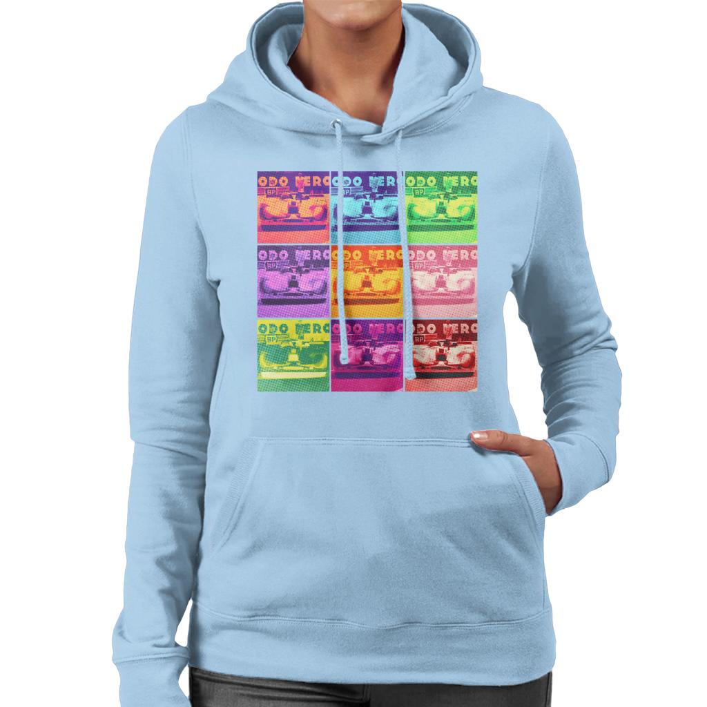 Motorsport Images Porsche 908 02 Pop Art Women's Hooded Sweatshirt-ALL + EVERY