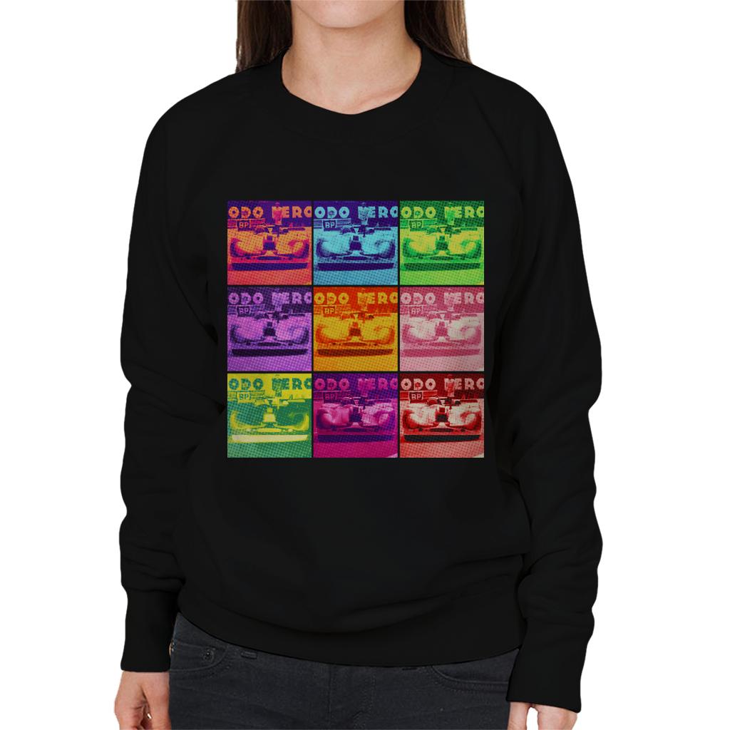 Motorsport Images Porsche 908 02 Pop Art Women's Sweatshirt-ALL + EVERY