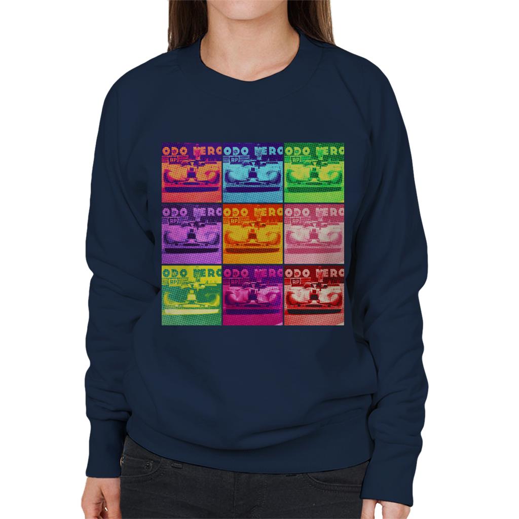 Motorsport Images Porsche 908 02 Pop Art Women's Sweatshirt-ALL + EVERY