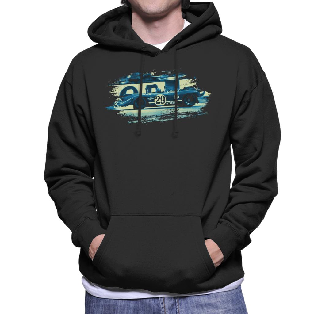 Motorsport Images Linge Williams Porsche 908 Men's Hooded Sweatshirt-ALL + EVERY