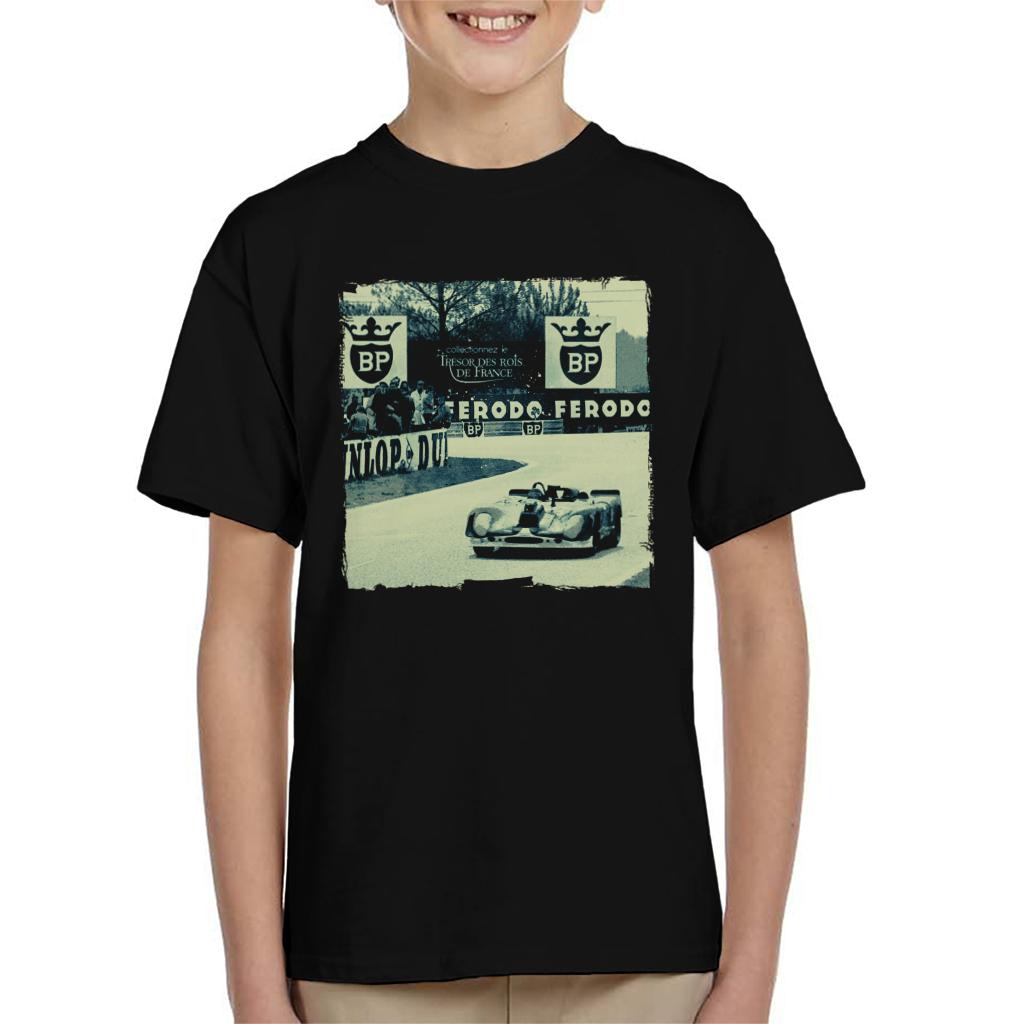 Motorsport Images Porsche 908 02 Turns The Corner Kids T-Shirt-ALL + EVERY