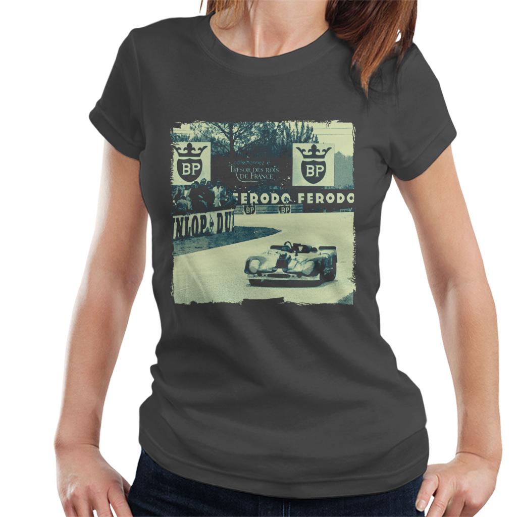 Motorsport Images Porsche 908 02 Turns The Corner Women's T-Shirt-ALL + EVERY