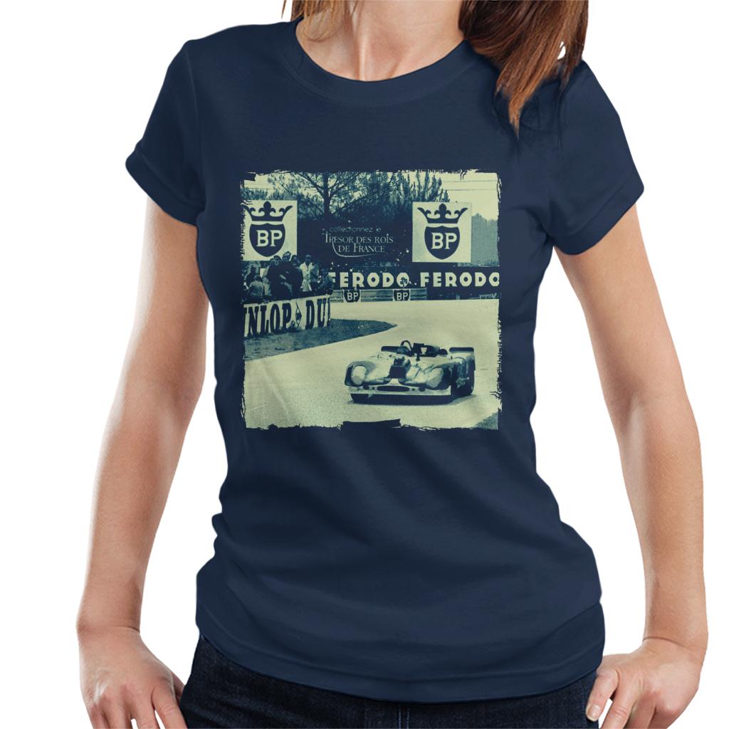 Motorsport Images Porsche 908 02 Turns The Corner Women's T-Shirt-ALL + EVERY