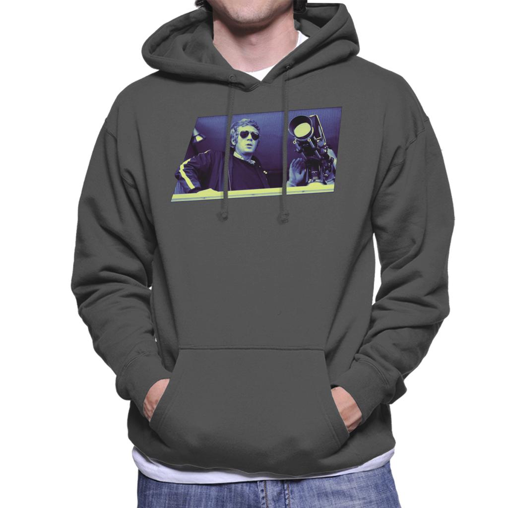 Motorsport Images Steve McQueen On Set Of Le Mans Men's Hooded Sweatshirt-ALL + EVERY