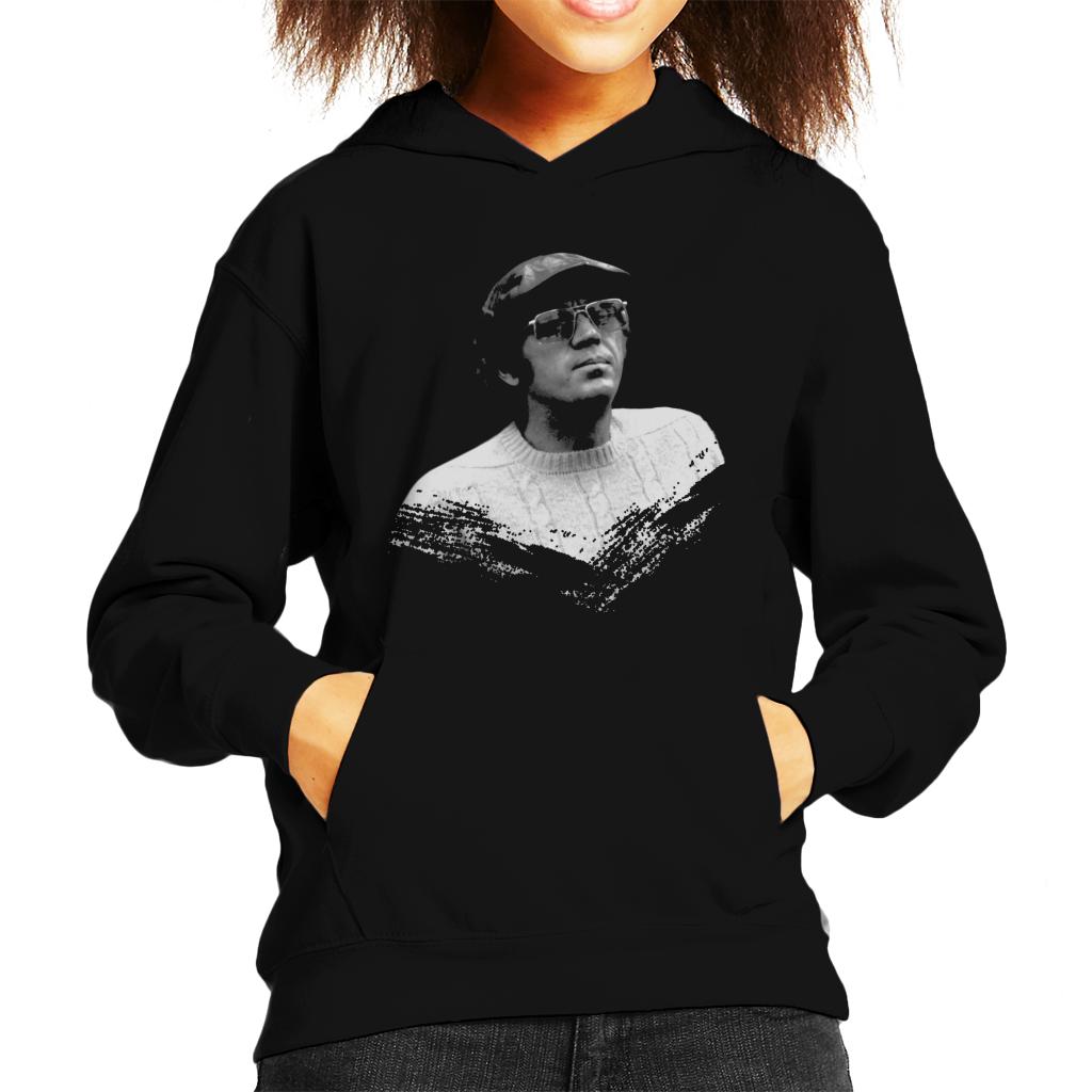 Motorsport Images McQueen The Man And Le Mans Still Kids Hooded Sweatshirt-ALL + EVERY