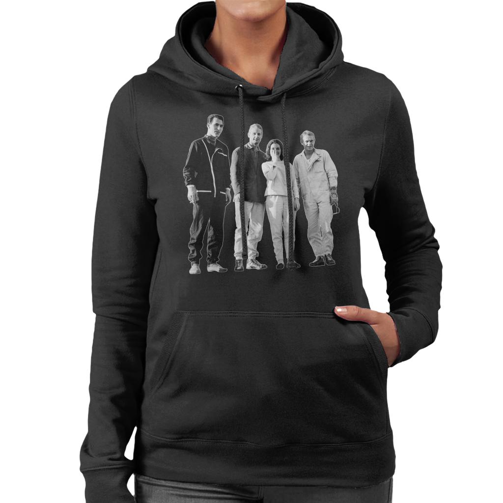 Motorsport Images 1961 International Trophy Meeting Women's Hooded Sweatshirt-ALL + EVERY