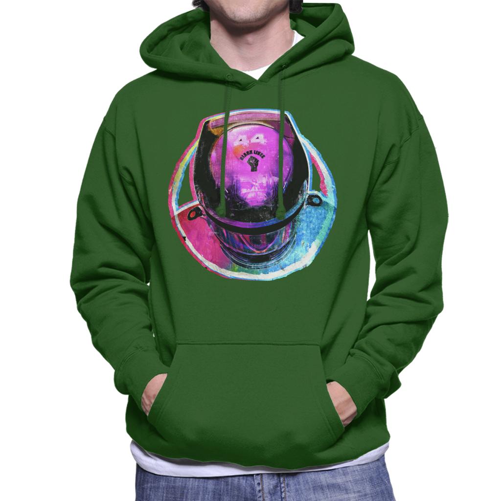 Motorsport Images Lewis Hamilton 44 Helmet Design Men's Hooded Sweatshirt-ALL + EVERY