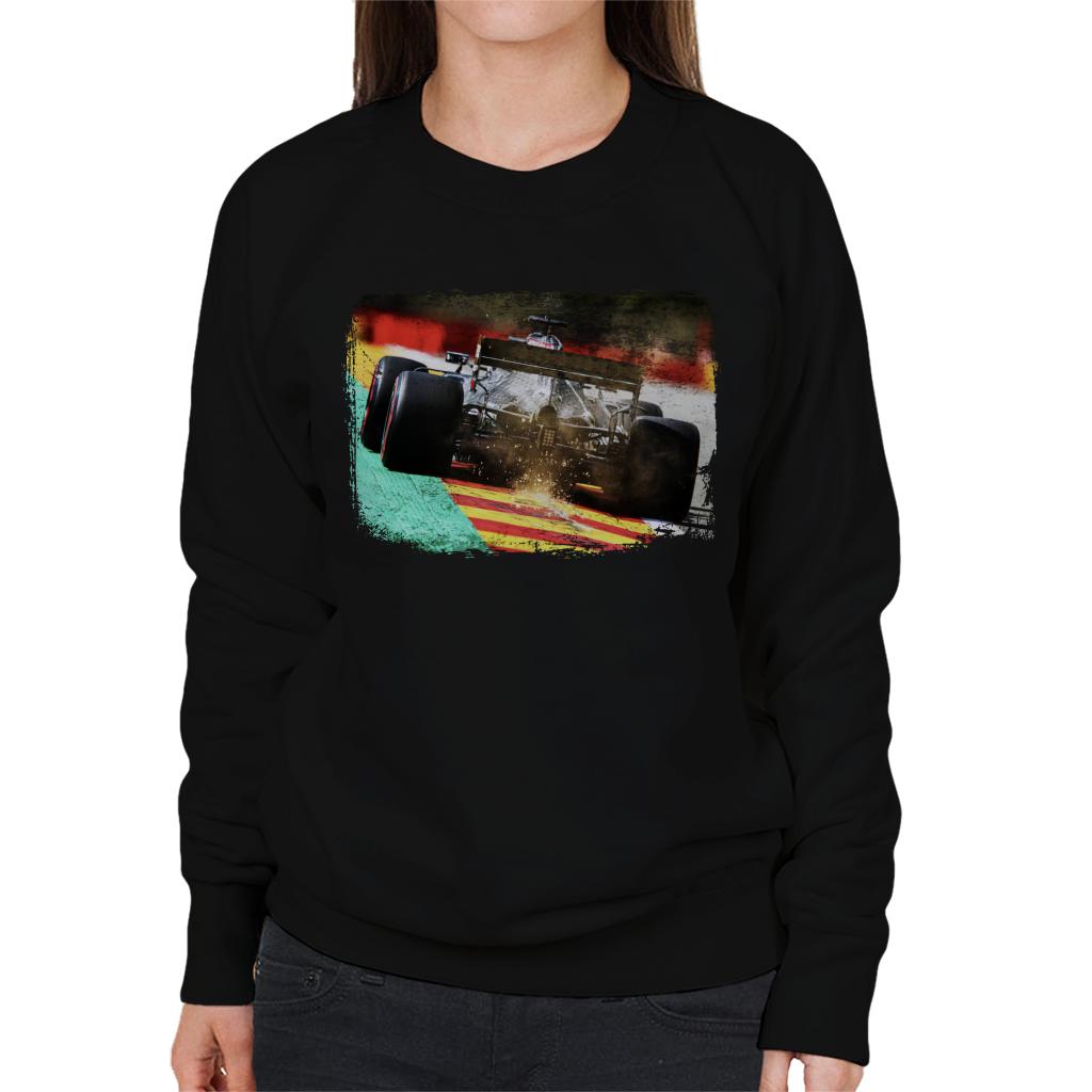 Motorsport Images Lewis Hamilton F1 W11 EQ Sparks Women's Sweatshirt-ALL + EVERY