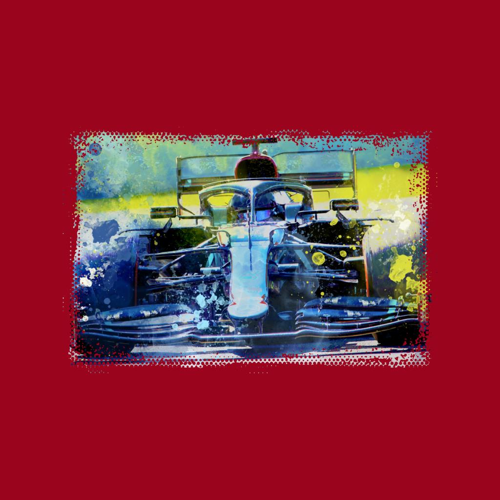 Motorsport Images Lewis Hamilton F1 W11 EQ On Track Women's T-Shirt-ALL + EVERY