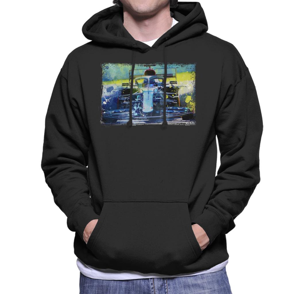 Motorsport Images Lewis Hamilton F1 W11 EQ On Track Men's Hooded Sweatshirt-ALL + EVERY