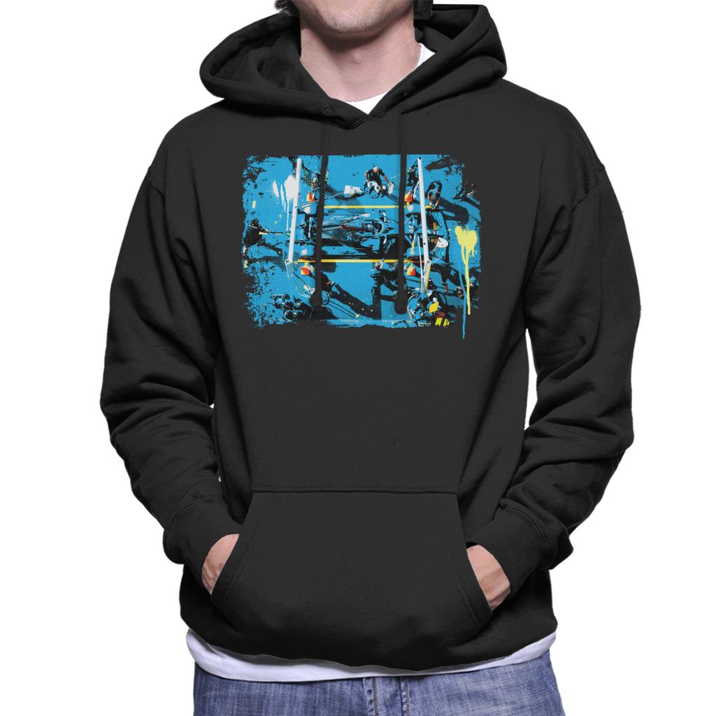 Motorsport Images Lewis Hamilton Tuscany GP In The Pits Men's Hooded Sweatshirt-ALL + EVERY