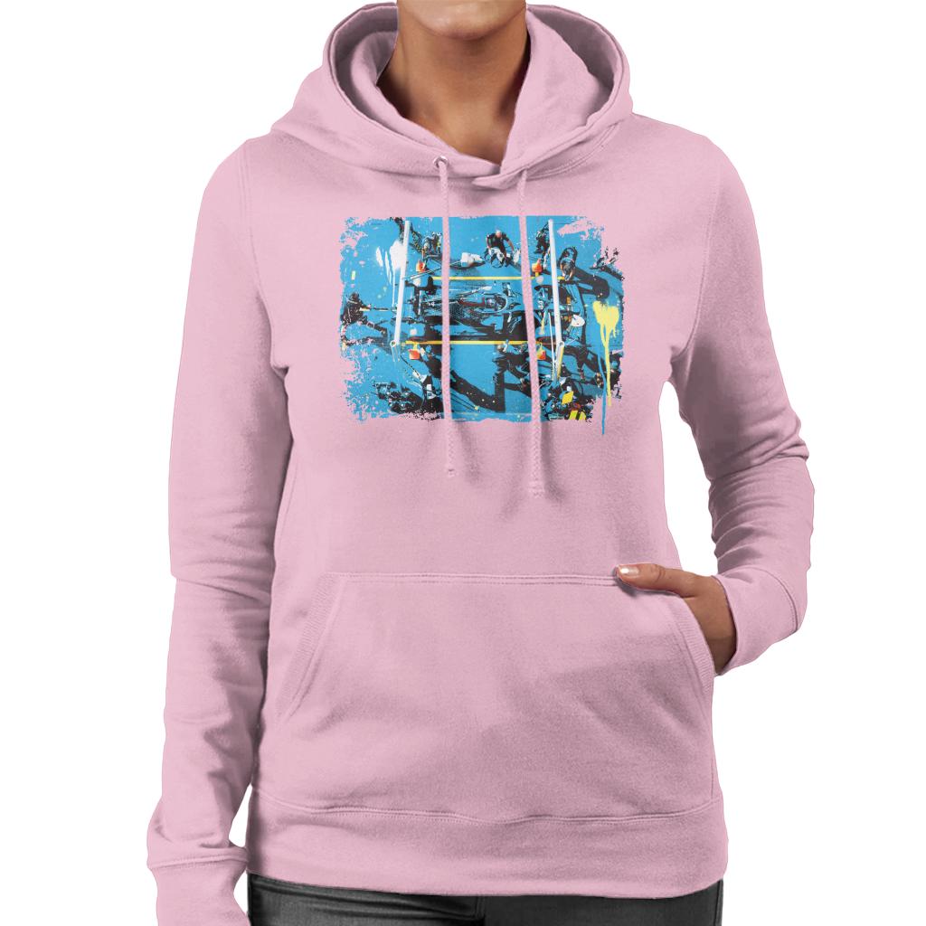 Motorsport Images Lewis Hamilton Tuscany GP In The Pits Women's Hooded Sweatshirt-ALL + EVERY