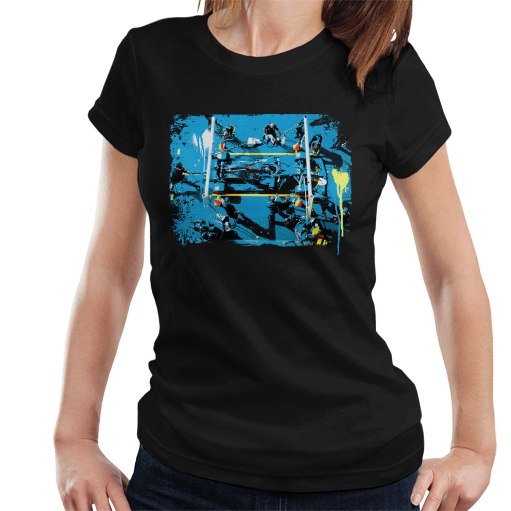 Motorsport Images Lewis Hamilton Tuscany GP In The Pits Women's T-Shirt-ALL + EVERY