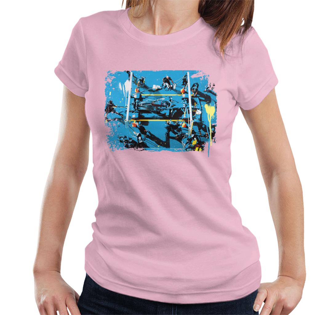 Motorsport Images Lewis Hamilton Tuscany GP In The Pits Women's T-Shirt-ALL + EVERY