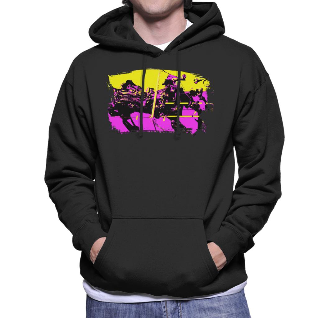 Motorsport Images Lewis Hamilton Tuscany GP In The Pit Lane Men's Hooded Sweatshirt-ALL + EVERY