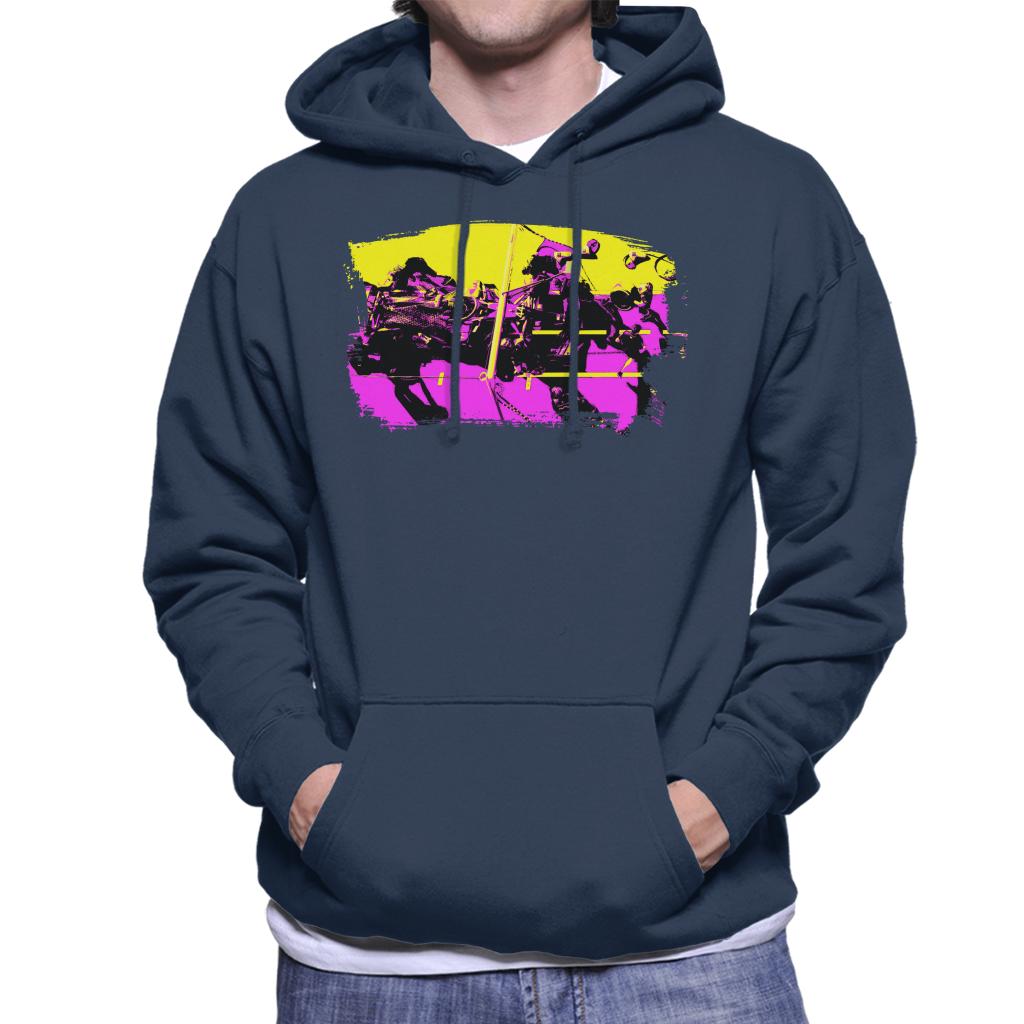 Motorsport Images Lewis Hamilton Tuscany GP In The Pit Lane Men's Hooded Sweatshirt-ALL + EVERY