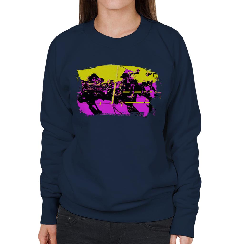 Motorsport Images Lewis Hamilton Tuscany GP In The Pit Lane Women's Sweatshirt-ALL + EVERY