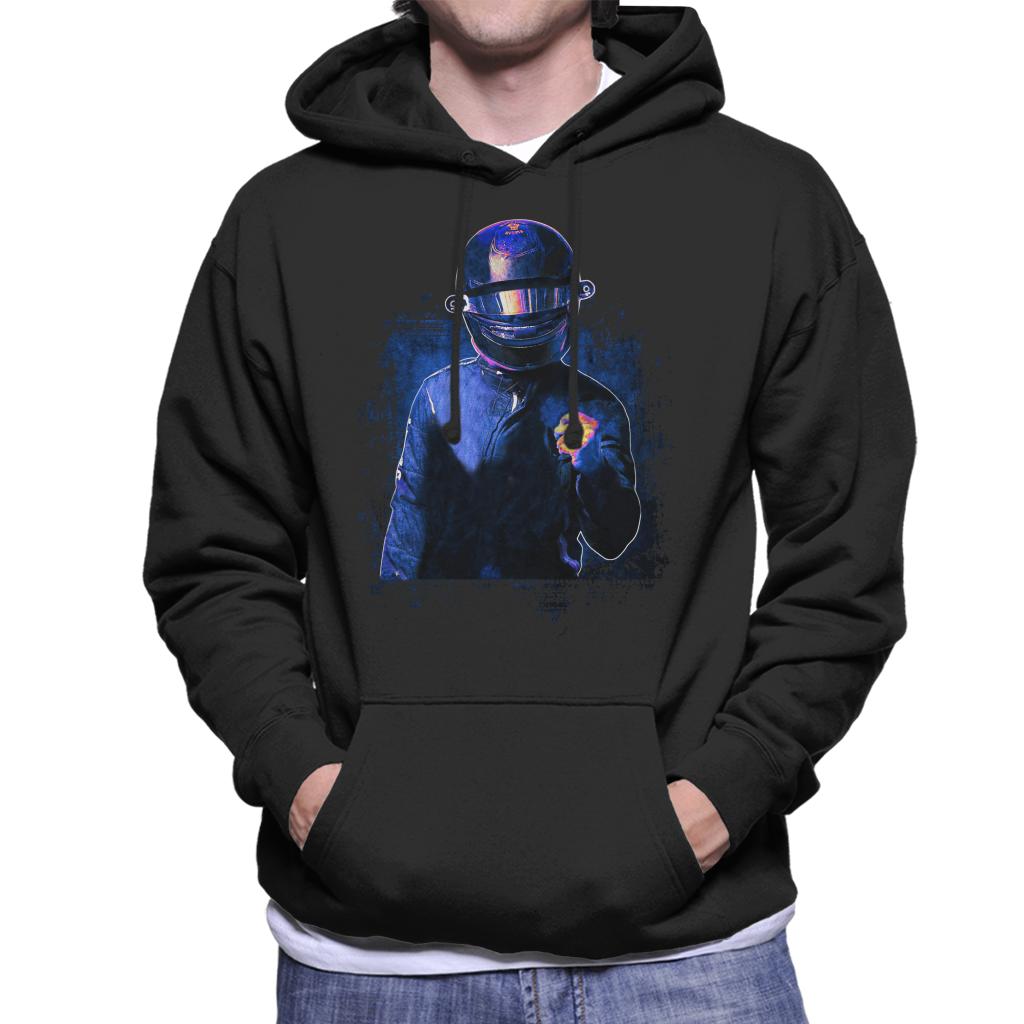 Motorsport Images Lewis Hamilton Celebrating On The Grid Men's Hooded Sweatshirt-ALL + EVERY