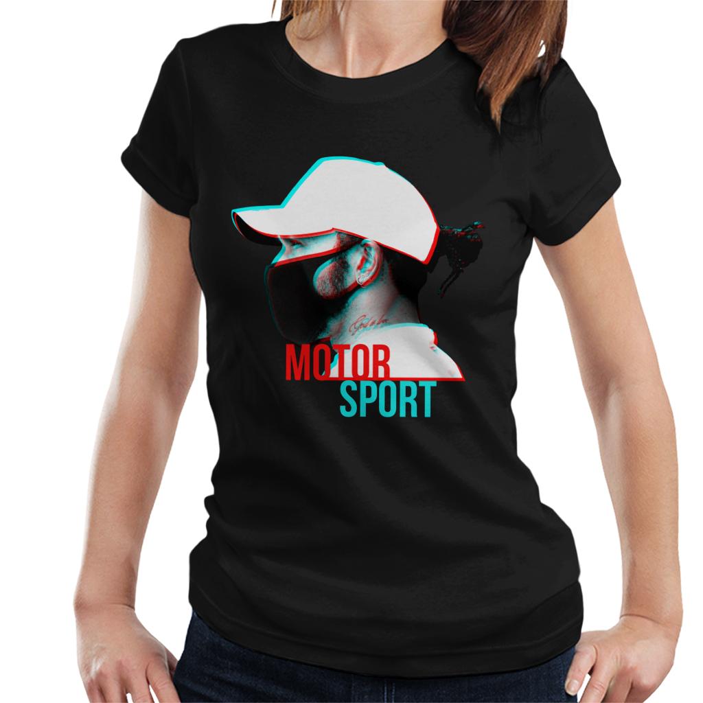 Motorsport Images Lewis Hamilton Side Shot Women's T-Shirt-ALL + EVERY