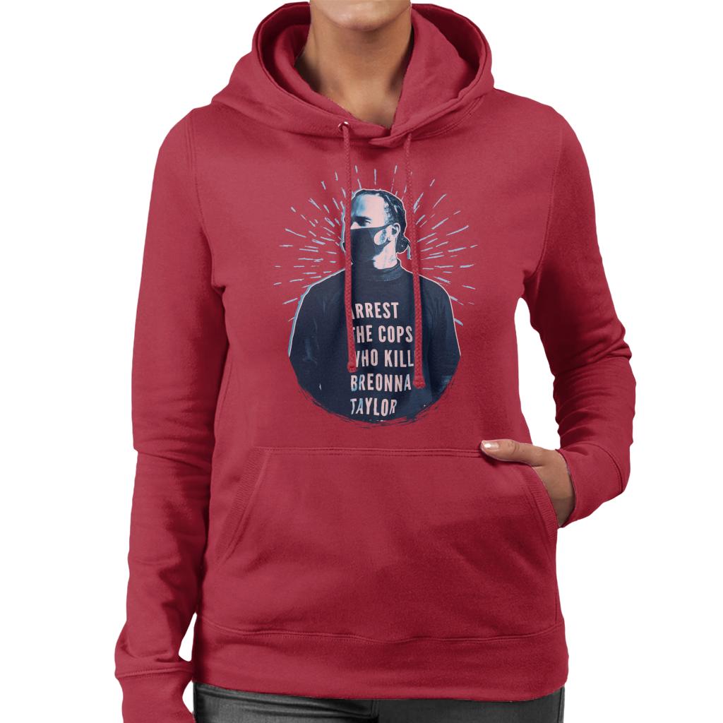 Motorsport Images Lewis Hamilton First Position On Podium Women's Hooded Sweatshirt-ALL + EVERY