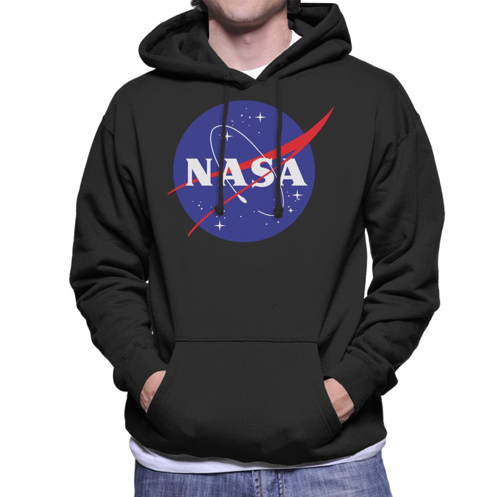 The NASA Classic Insignia Men's Hooded Sweatshirt-ALL + EVERY