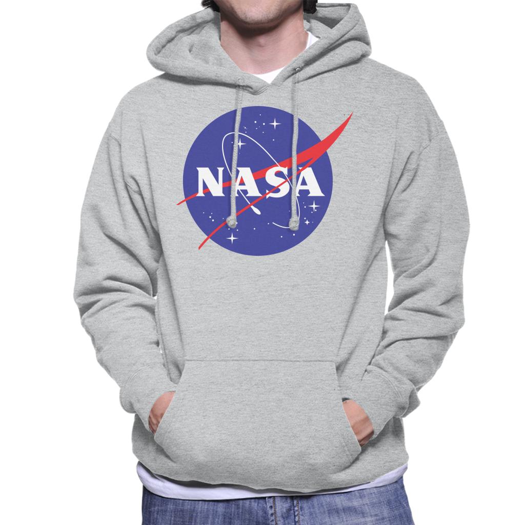 The NASA Classic Insignia Men's Hooded Sweatshirt-ALL + EVERY