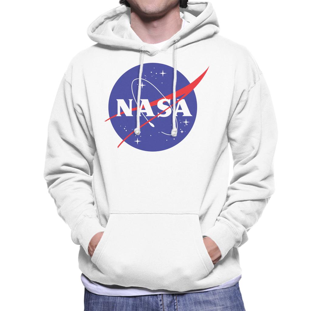 The NASA Classic Insignia Men's Hooded Sweatshirt-ALL + EVERY